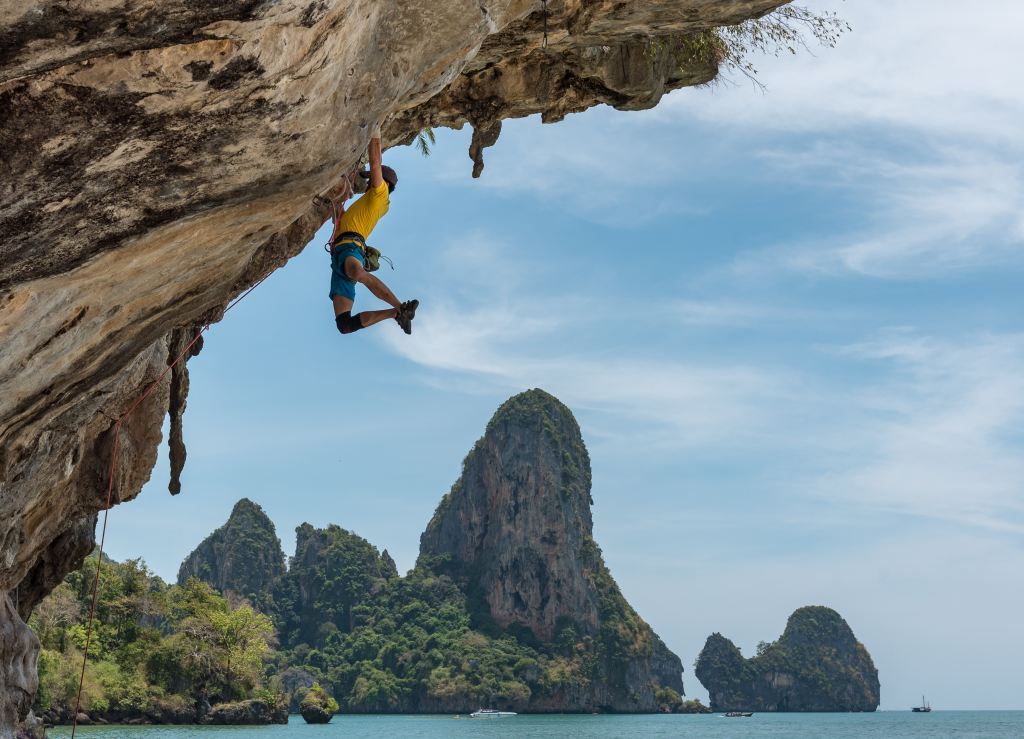 Climbing in Railay